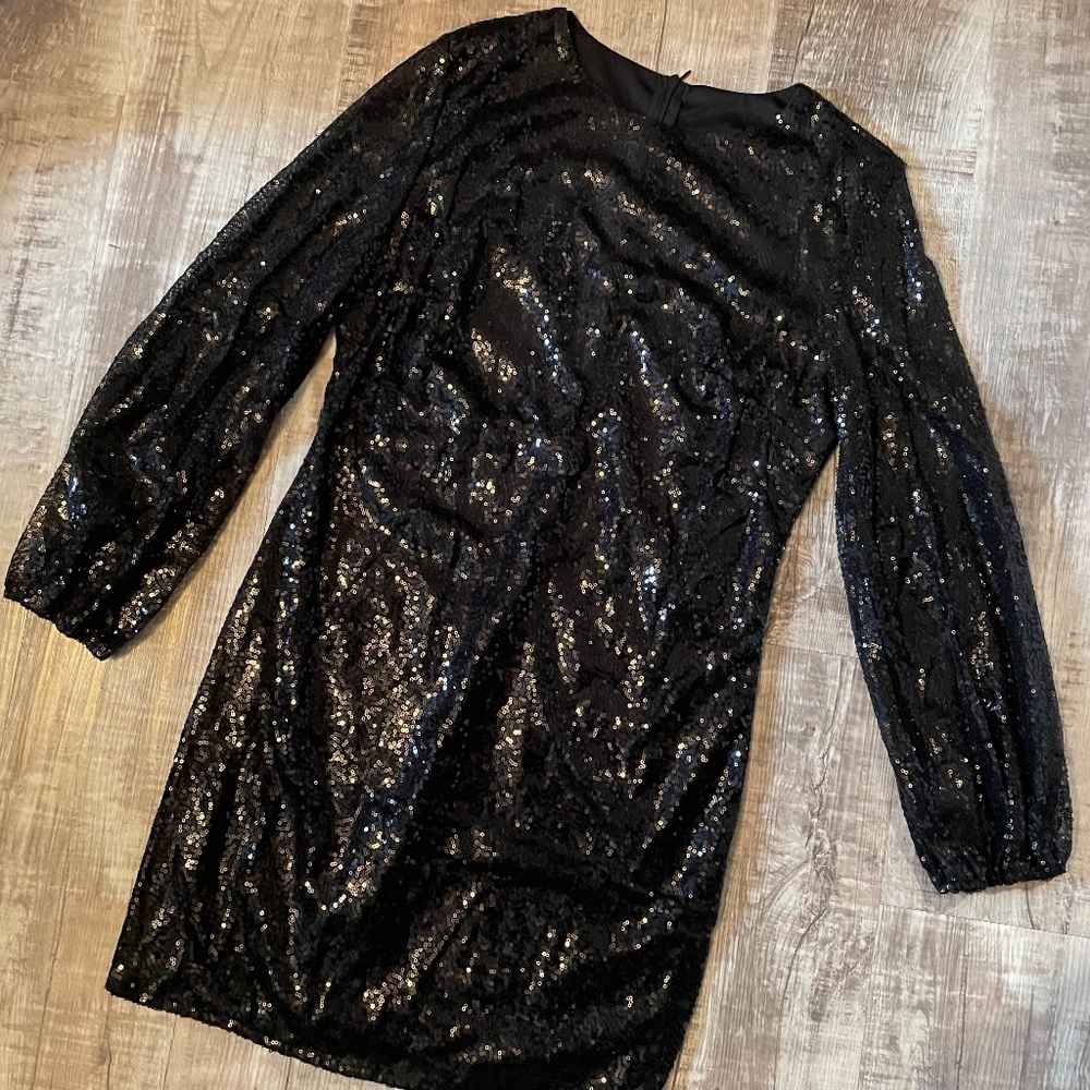 Sequin mini dress